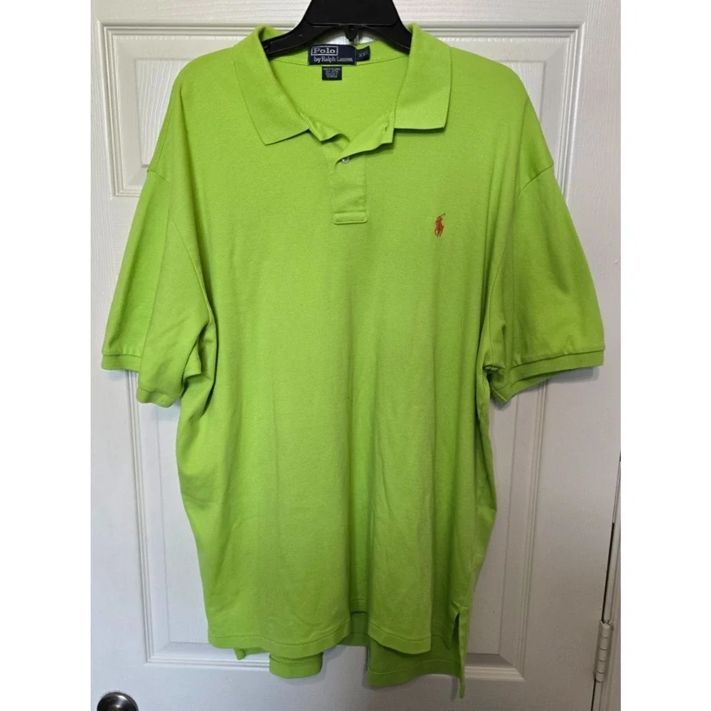 Polo Ralph Lauren Men Shirt Green XXL‎